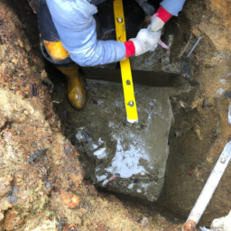 Construction d'un Mur de Soutènement en Blocs de Béton pour un Terrain en Pente Vesoul